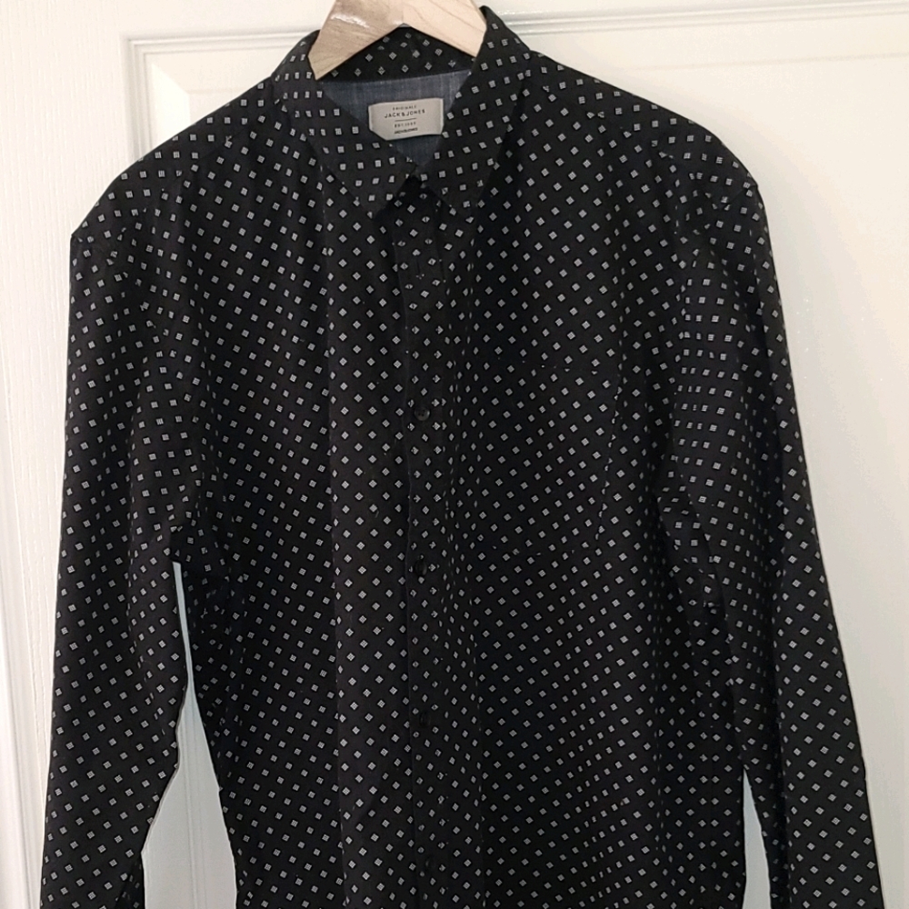 Jack & Jones printed button-down